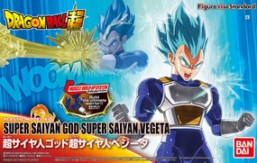 Figure-rise Standard Dragonball Super Super Saiyan God Super Saiyan Vegeta Plastic Model Kit Robot Mecha Military Vehicle
