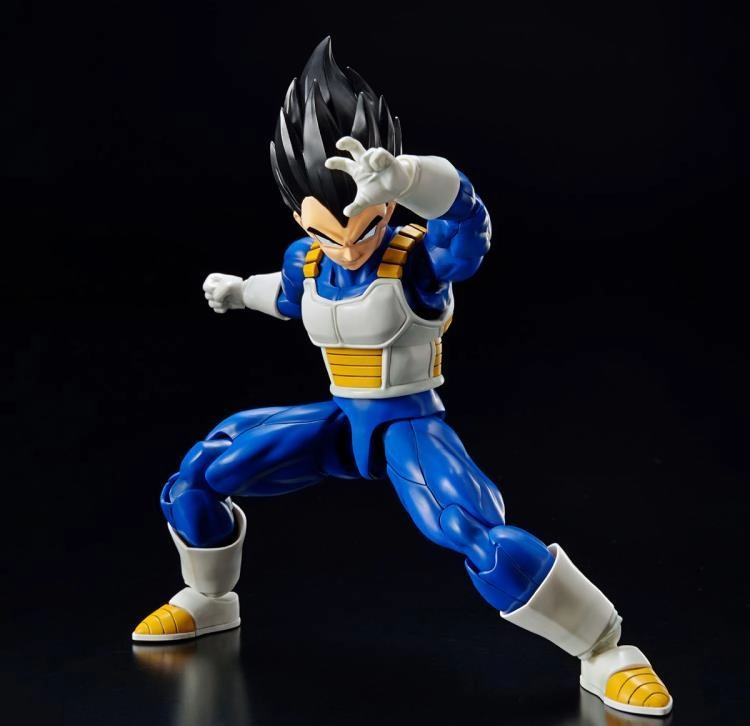 Figure-rise Standard Dragonball Z Vegeta New Spec Ver. Model Kit Action Pose