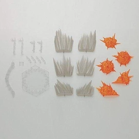 Figure-rise Standard Effect Burst Effect Orange Model Kit Fireplace Mantel