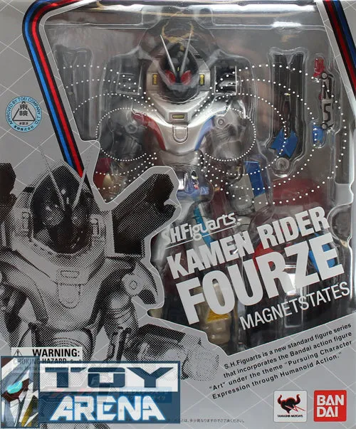 S.H. Figuarts Fourze Magnet States Magnetstates Kamen Rider Action Figure Designer creation Premium Sculpture
