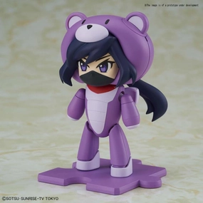 Photo Opportunity Vintage Theme Gundam HGBD #21 HGPG Petit'Gguy Chara'gguy Ayame Model Kit