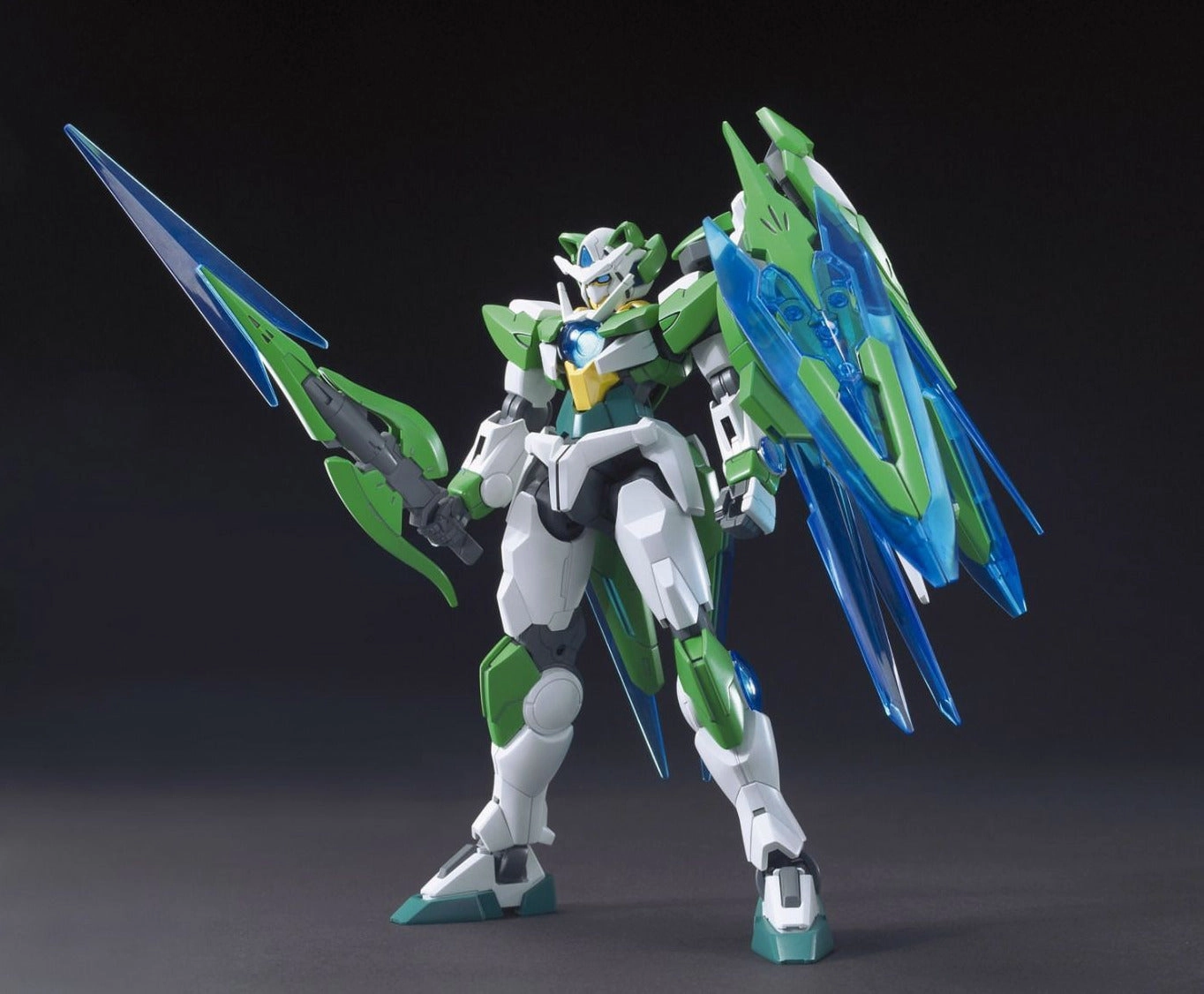 Gundam 1/144 HGBF #049 GNT-0000SHIA Gundam 00 Shia Qan[T] (Quanta) Model Kit Regional Specialty