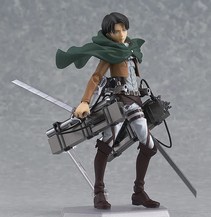 Figma #213 Levi Attack on Titan (Reissue) Steampunk Gadget Press Worthy
