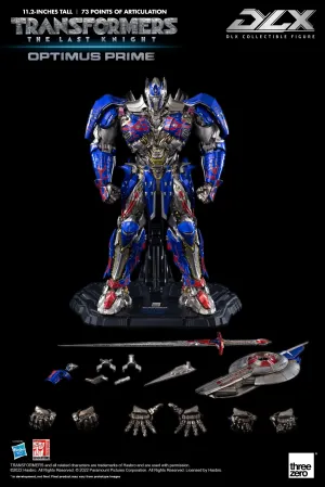 Lifetime Hobby ThreeZero Transformers The Last Knight Optimus Prime DLX Action Figure