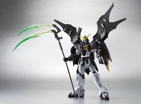 Bandai Metal Robot Spirits Gundam Wing XXXG-01D2 Deathscythe Hell Action Figure Standing Model Age Appropriate