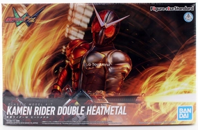 Figure-rise Standard Kamen Masked Rider Double Heat Metal Plastic Model Kit Collectors Statue