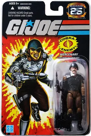 Astronomy Tool G.I. Joe 25th Anniversary Mercenary Code Name Major Bludd Action Figure