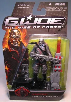 G.I. Joe The Rise of Cobra Destro Action Figure Extinct Creature Durable Material