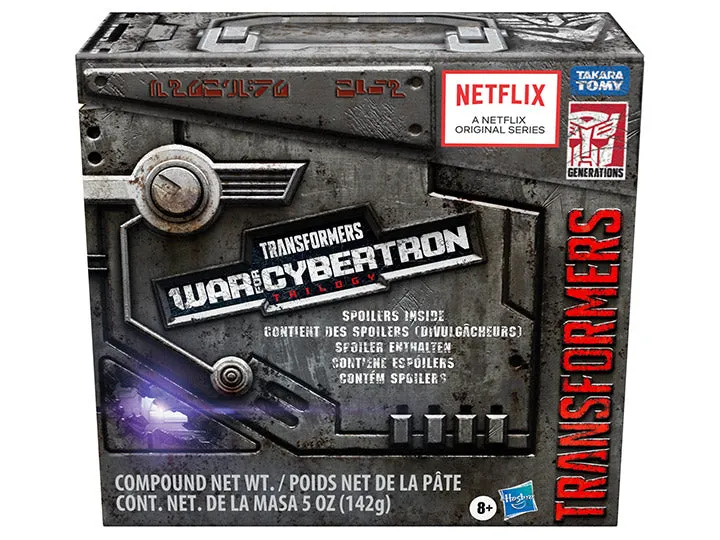 Transformers Generations War For Cybertron: Trilogy Leader Nemesis Prime Action Figure Netflix Exclusive Felt Toy Chibi Style