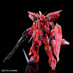Gundam 1/100 MG Aegis Gundam (Clear Color) Model Kit Exclusive Amateur Hobby Exquisite Craftsmanship