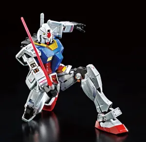 Movie Hero Gundam 1/100 MG RX-78-2 Gundam Ver. 3.0 (Titanium Finish) The Gundam Base Limited Model Kit Exclusive