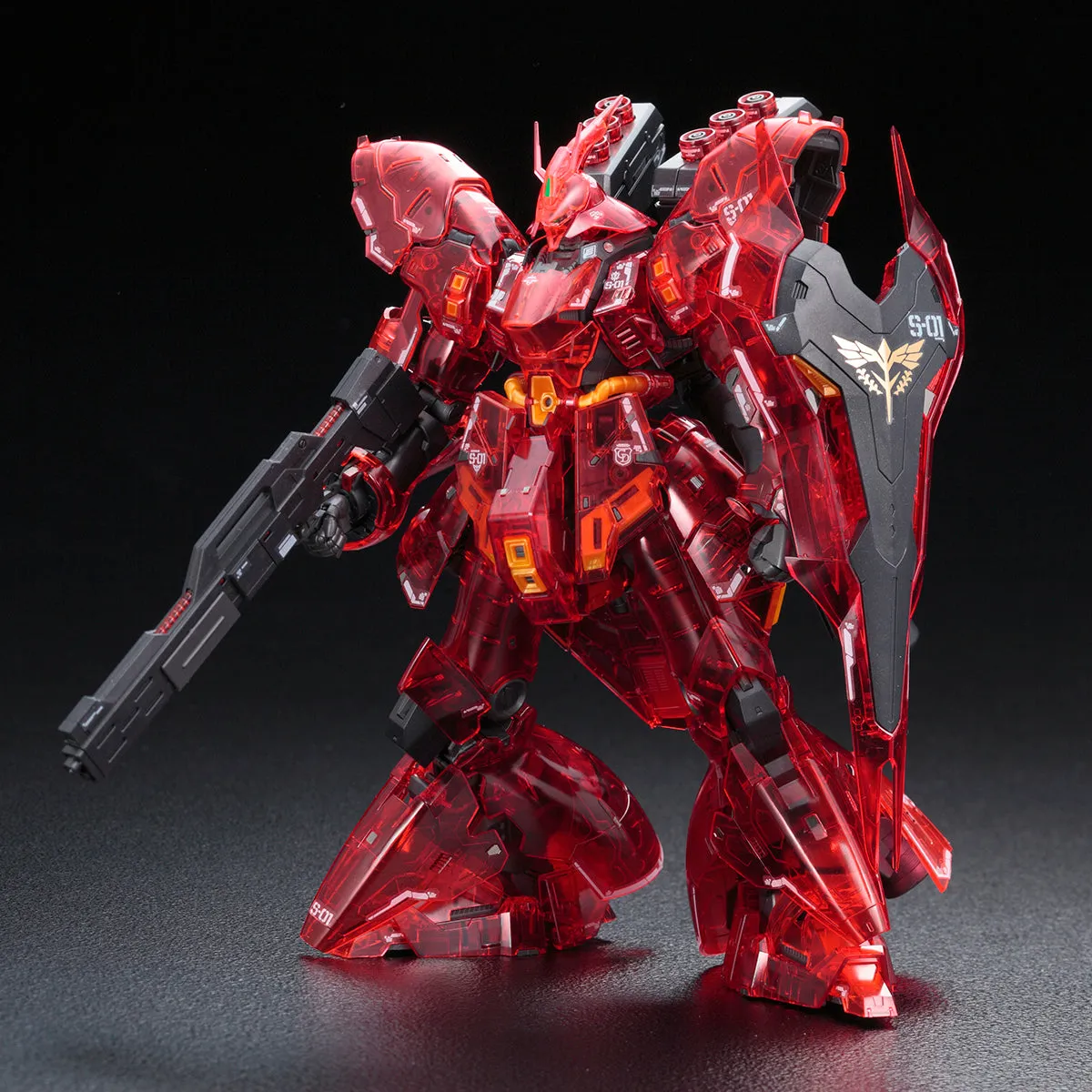 Gundam 1/144 RG Sazabi (Clear Color) Model Kit Exclusive Deep Sea Diver
