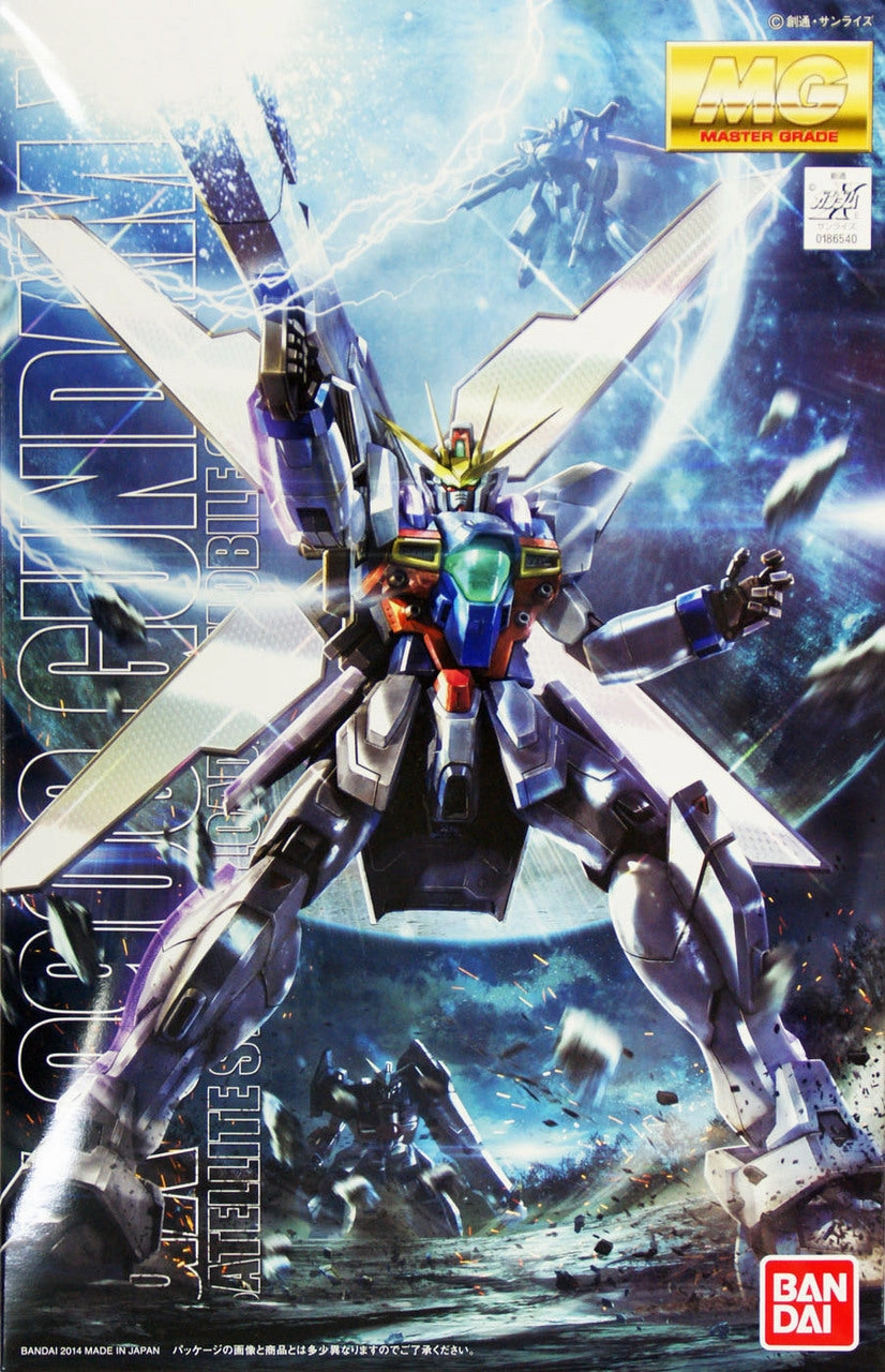 Gundam 1/100 MG After War GX-9900 Gundam X Satellite System Loading Model Kit Paleontology Model