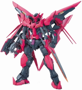 Gundam 1/100 MG Build Fighters PPGN-001 Gundam Exia Dark Matter Model Kit Cartoonish Design Tropical theme