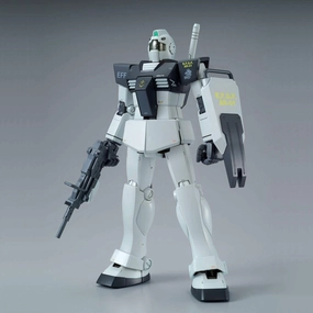 Desktop Statue Gundam 1/100 MG Gundam 0079 RGM-79 GM White Dingo Team Custom Model Kit Exclusive