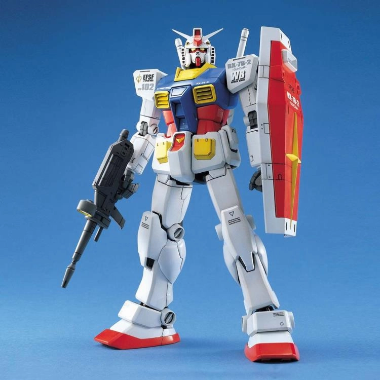 Cult Classic Personalized Gift Gundam 1/100 MG Gundam 0079 RX-78-2 Gundam Ver 1.5 Model Kit