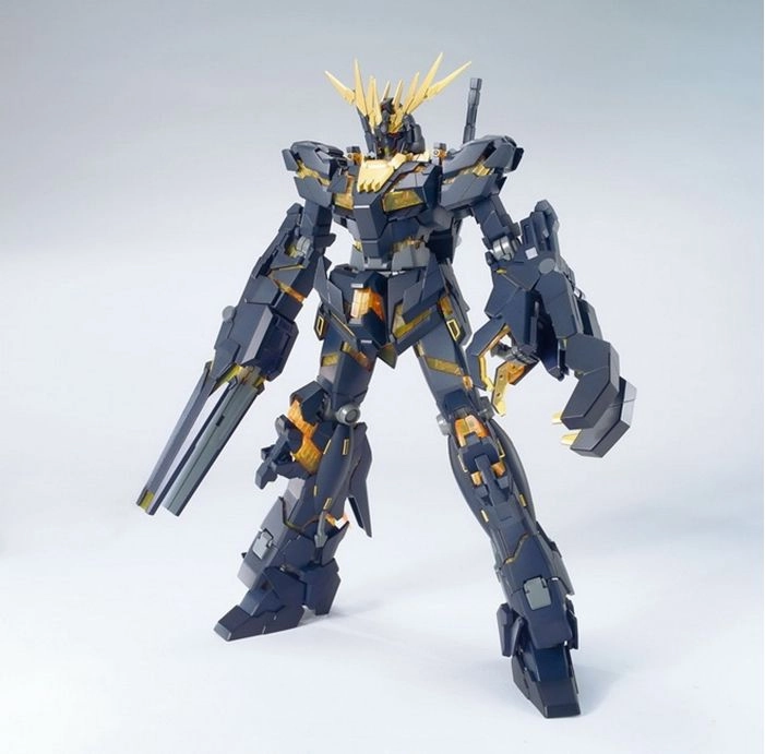 Gundam 1/100 MG Gundam Unicorn RX-0 Unicorn Gundam 02 Banshee Model Kit Historical Icon Battle Stance
