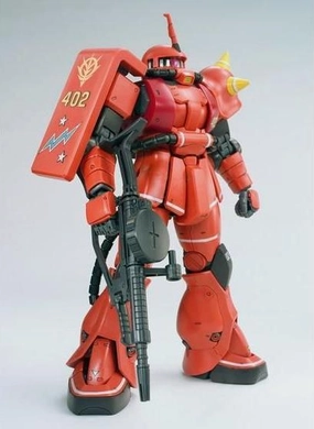 Gundam 1/100 MG MS-06S Zaku II (Johnny Ridden Custom) 2.0 Model Kit Exclusive Gothic style