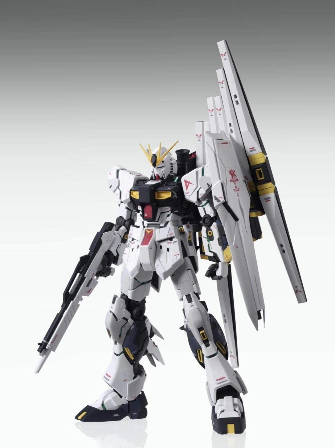 Graffiti Figure Antique Reproduction Gundam 1/100 MG RX-93 Char's Counter Attack Nu Gundam Ver. Ka Mobile Suit Model Kit