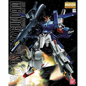 Gundam 1/100 MG ZZ Gundam FA-010S Full Armor ZZ Gundam Model Kit Original Box Collectors Statue