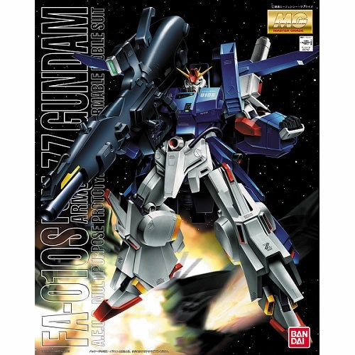 Gundam 1/100 MG ZZ Gundam FA-010S Full Armor ZZ Gundam Model Kit Original Box Collectors Statue