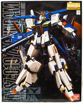 Gundam 1/100 MG ZZ MSZ-010 ZZ Gundam A.E.U.G. Model Kit Robot Figure