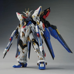 Gundam 1/100 MGEX Seed Destiny ZGMF-X20A Strike Freedom Gundam Model Kit Exhibition Piece