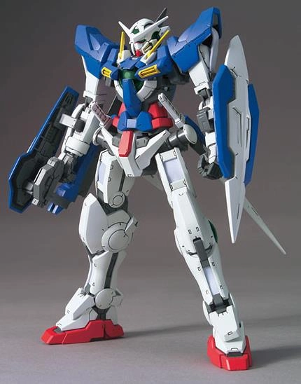 Sculpted Art Animation Cel Gundam 1/100 NG 00 #01 GN-001 Gundam Exia Model Kit