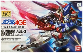 Gundam 1/144 HG AGE #26 Gundam AGE-3 Orbital High Grade Model Kit Ancient God Desert Creature