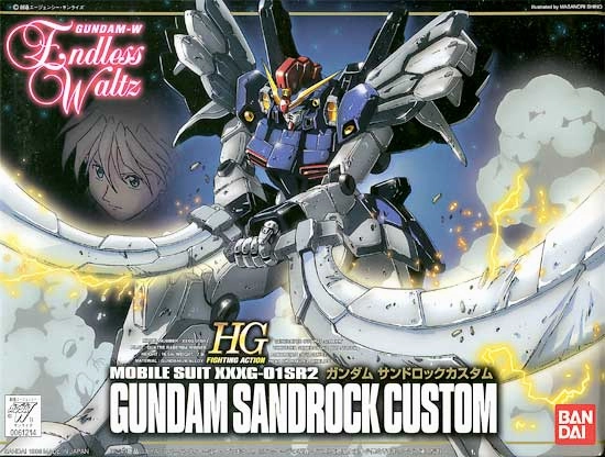 Gundam 1/144 HG EW-07 XXXG-01SR2 Sandrock Custom Wing Endless Waltz Model Kit Marvel Universe