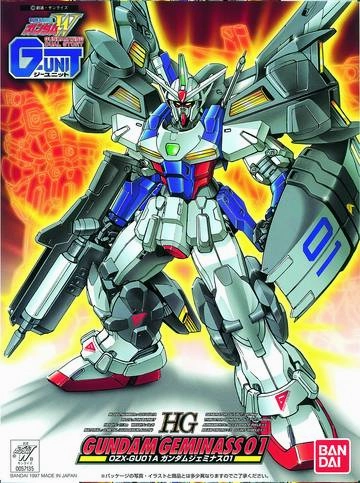 Brand Advocate Gundam 1/144 HG G Unit #01 Gundam Wing Dual Story Gundam Geminass 01 Model Kit