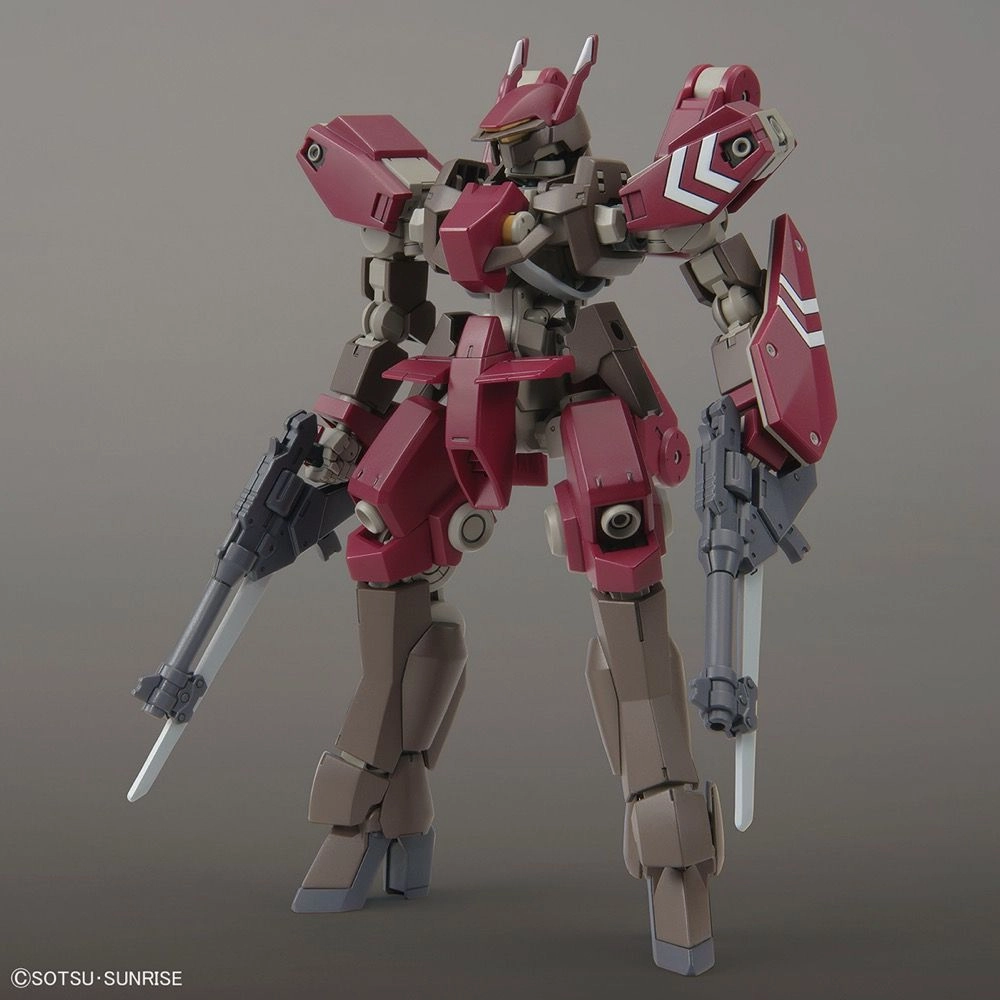 Desktop Statue Literary Figure Gundam 1/144 HG IBO #044 EB-05c Cyclase's Schwalbe Custom Model Kit
