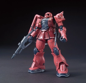 Gundam 1/144 HG The Origin #013 MS-05S Char Aznable Zaku I Model Kit Generational Gift