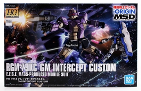 Reptile Figure Gundam 1/144 HG The Origin #023 RGM-79KC GM Intercept Custom Model Kit