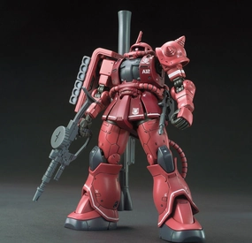 Manga Character Collectible Toy Gundam 1/144 HG The Origin #024 MS-06S Zaku II Red Comet Ver. Model Kit