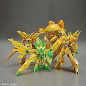 Folk Art Detailed Hero Gundam 1/144 HGBD:R #037 PFF-X7II/BUILD DiVERS Re:Rising Gundam (Grand Cross Color) Model Kit