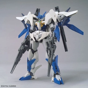 Holiday themed Gundam 1/144 HGBD:R #039 GN-0000DVR/SM Gundam 00 Sky Moebius Model Kit