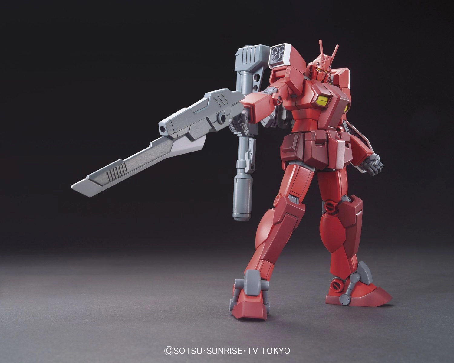 Fantasy Figure Personalized Card Gundam 1/144 HGBF #026 PF-78-3A Gundam Amazing Red Warrior Model Kit