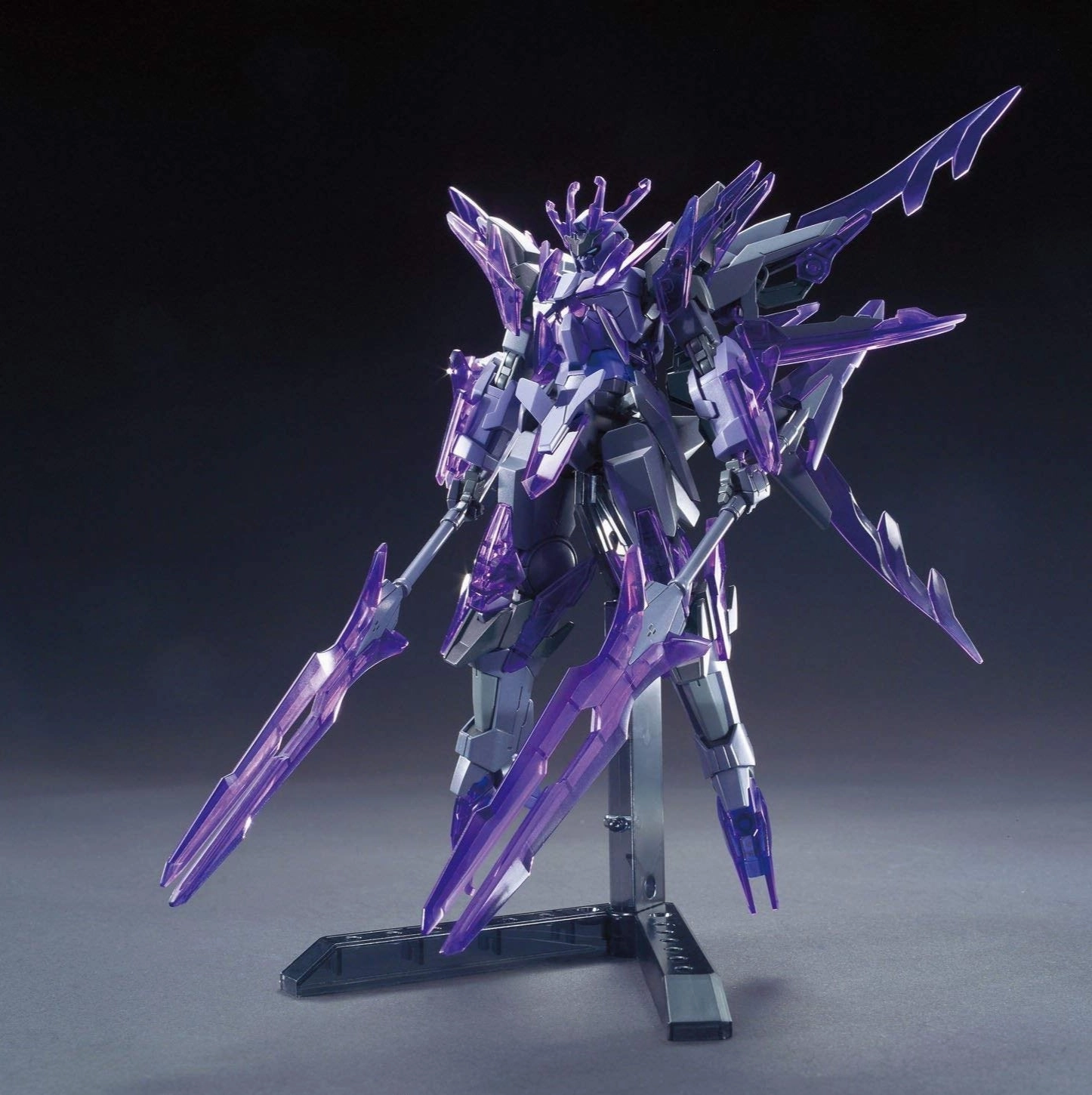 Gundam 1/144 HGBF #050 GN-10000 Transient Gundam Glacier Model Kit Prehistoric Animal Movie Statue