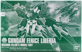 Gundam 1/144 HGBF Gundam Build Fighters Gundam Fenice Liberta Ricardo Fellini's Mobile Suit Model Kit Exclusive Domestic Pet Collectible Model