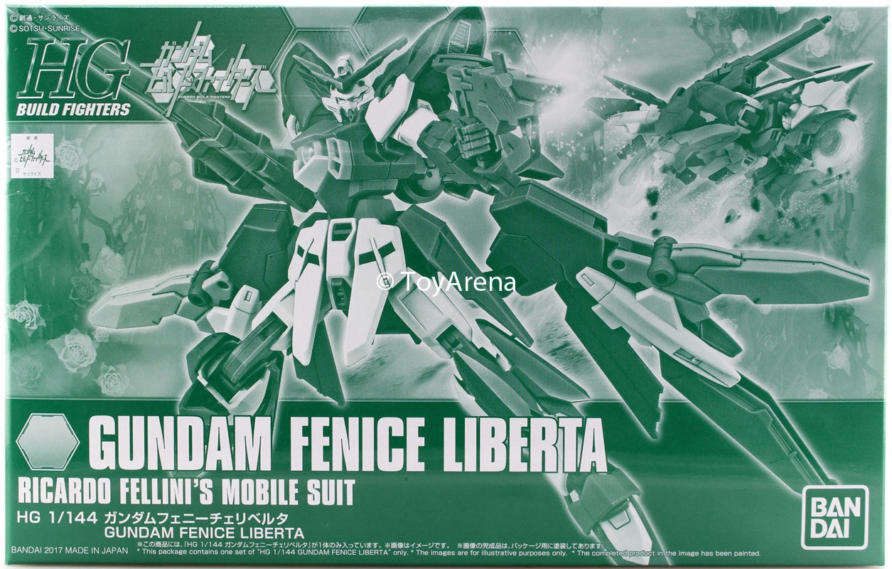 Gundam 1/144 HGBF Gundam Build Fighters Gundam Fenice Liberta Ricardo Fellini's Mobile Suit Model Kit Exclusive Domestic Pet Collectible Model