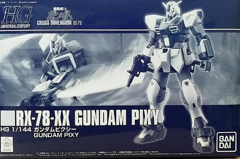 Rococo Sculpture Gundam 1/144 HGUC 0079 Cross Dimension 0079 RX-78-XX Gundam Pixy Model Kit Exclusive