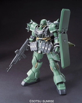 Astronaut Figure Custom Paint Gundam 1/144 HGUC #122 Gundam Unicorn AMS-129 Geara Zulu (Guards Type) Model Kit
