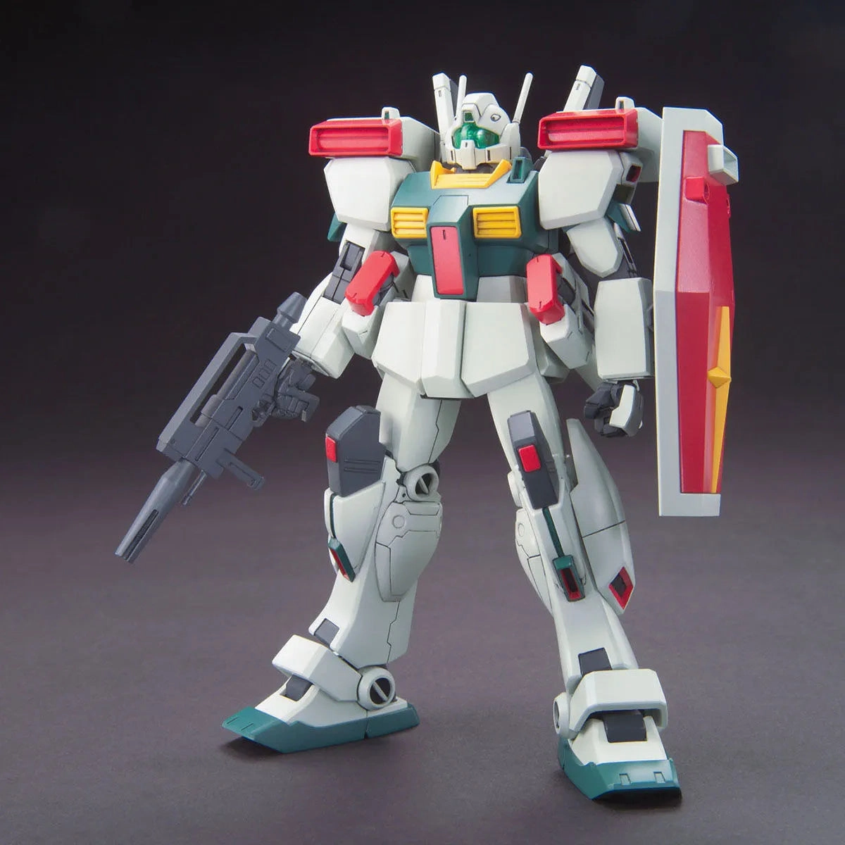 Gundam 1/144 HGUC #126 Gundam ZZ RGM-86R GM III Model Kit Glass Art