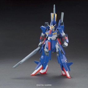 Posable Toy Sitting Figure Gundam 1/144 HGUC #186 Zeta Gundam MSV MSZ-008 ZII Model Kit