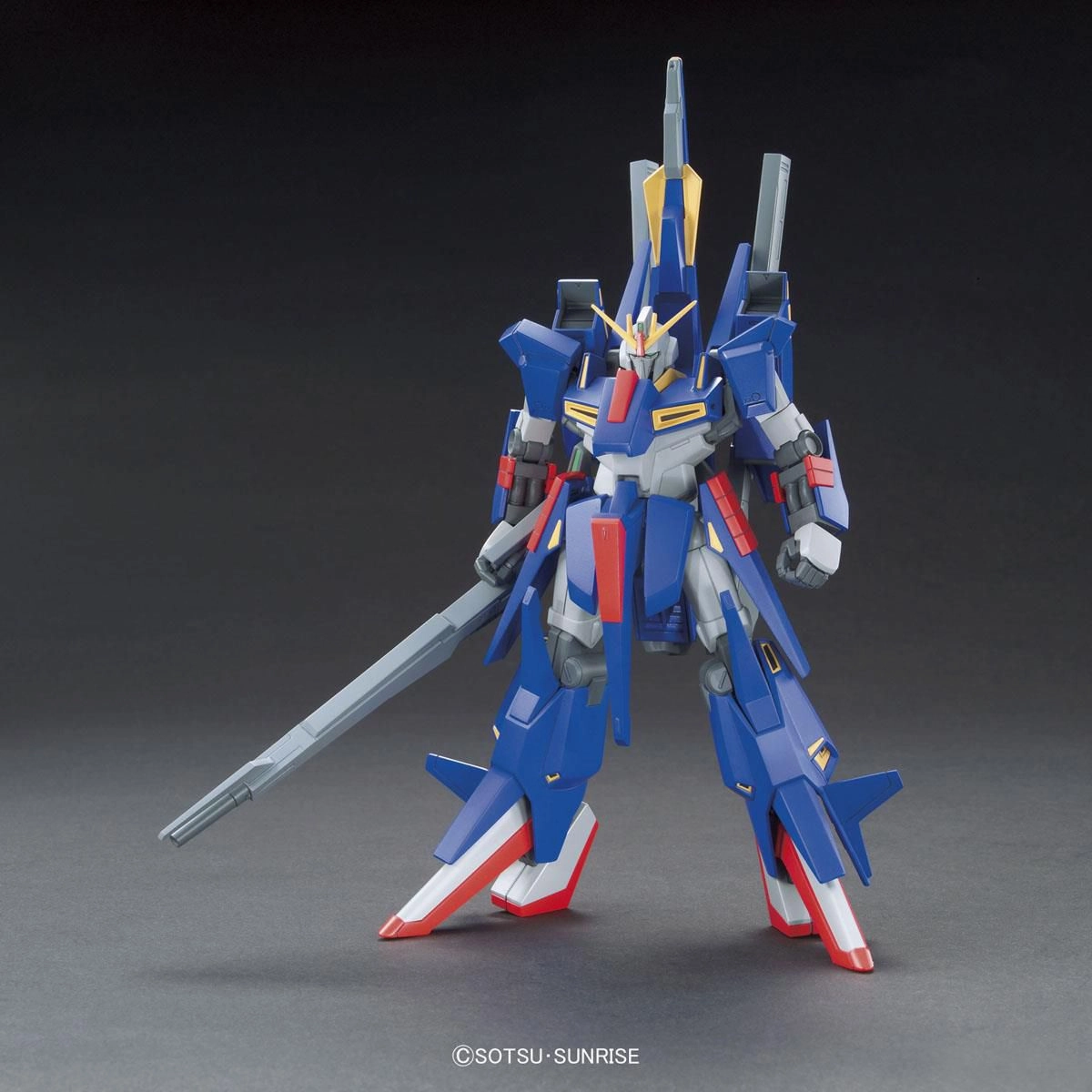 Posable Toy Sitting Figure Gundam 1/144 HGUC #186 Zeta Gundam MSV MSZ-008 ZII Model Kit