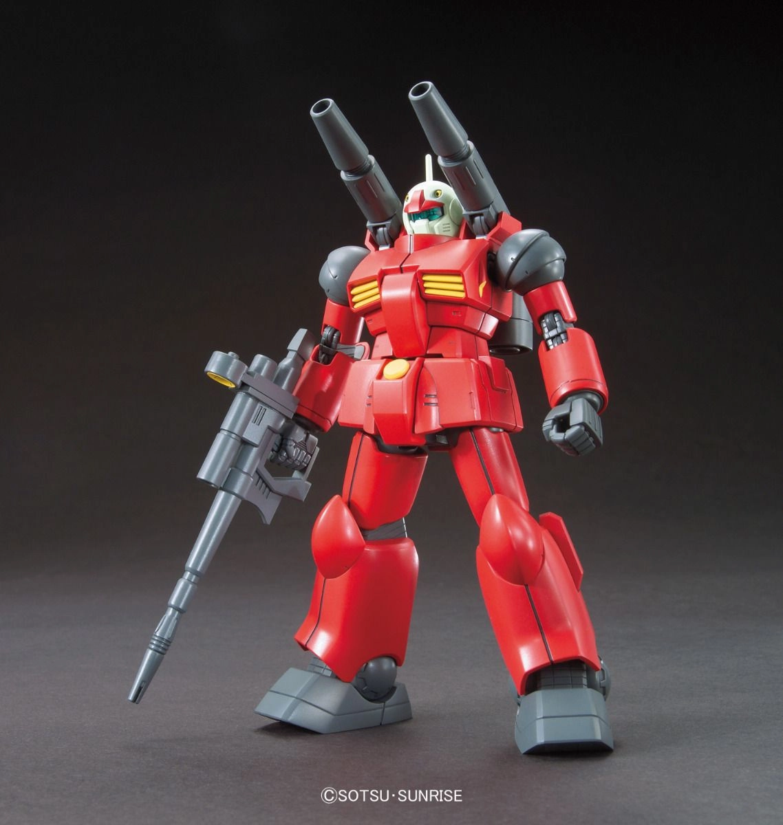Gundam 1/144 HGUC #190 Gundam 0079 RX-77-2 Guncannon (Revive Ver.) Model Kit Art Model