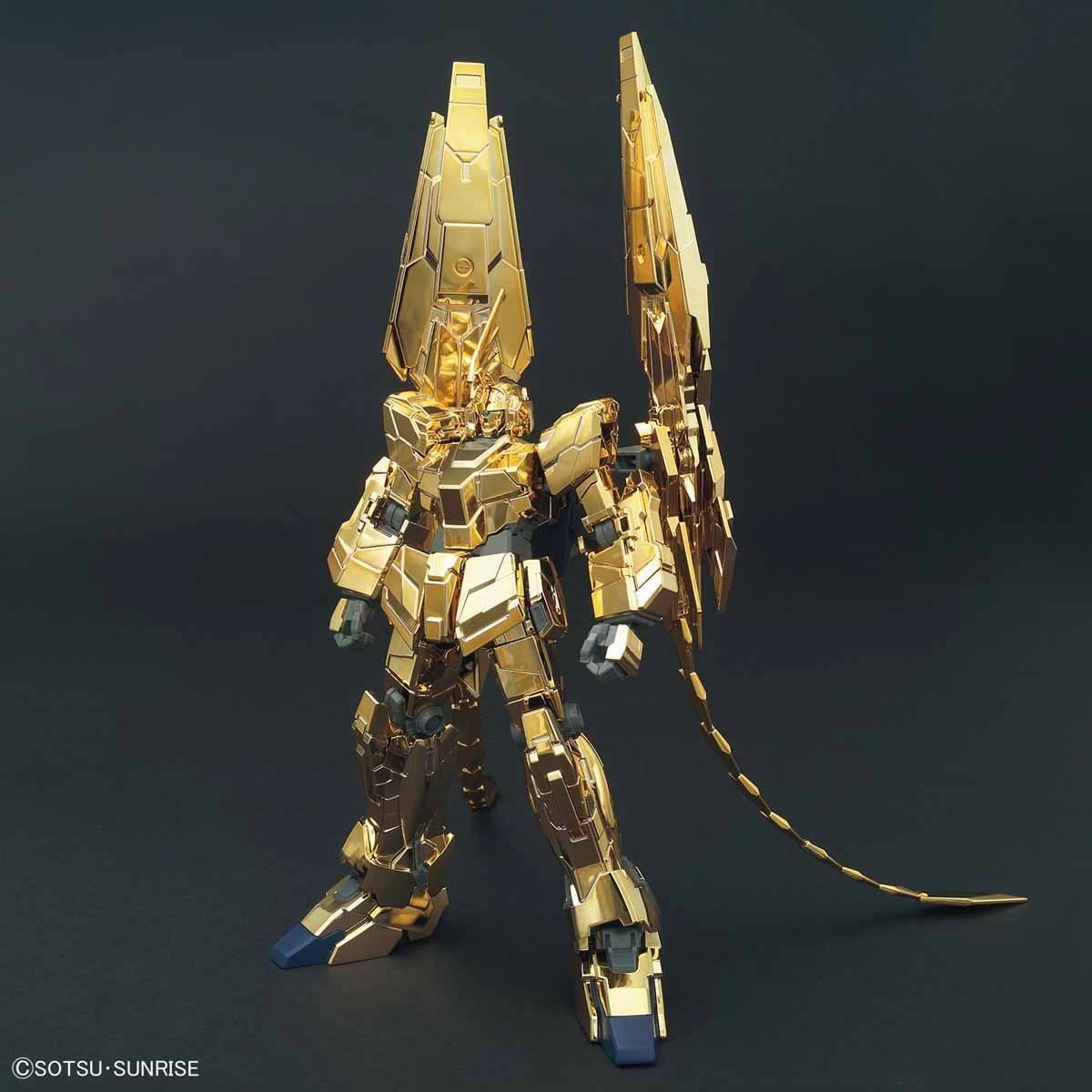 Gundam 1/144 HGUC #227 Gundam Narrative RX-0 Unicorn Gundam 03 Phenex (Unicorn Mode) (Narrative Ver) Gold Coating Model Kit Arctic Animal