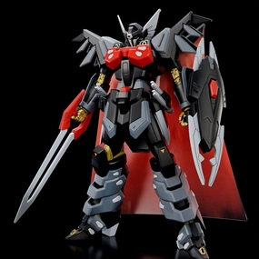 Superhero Pose Gundam 1/144 HGUC #245 HGCE Seed Freedom NOG-M1A1 Black Knight Squad Shi-ve.A Model Kit