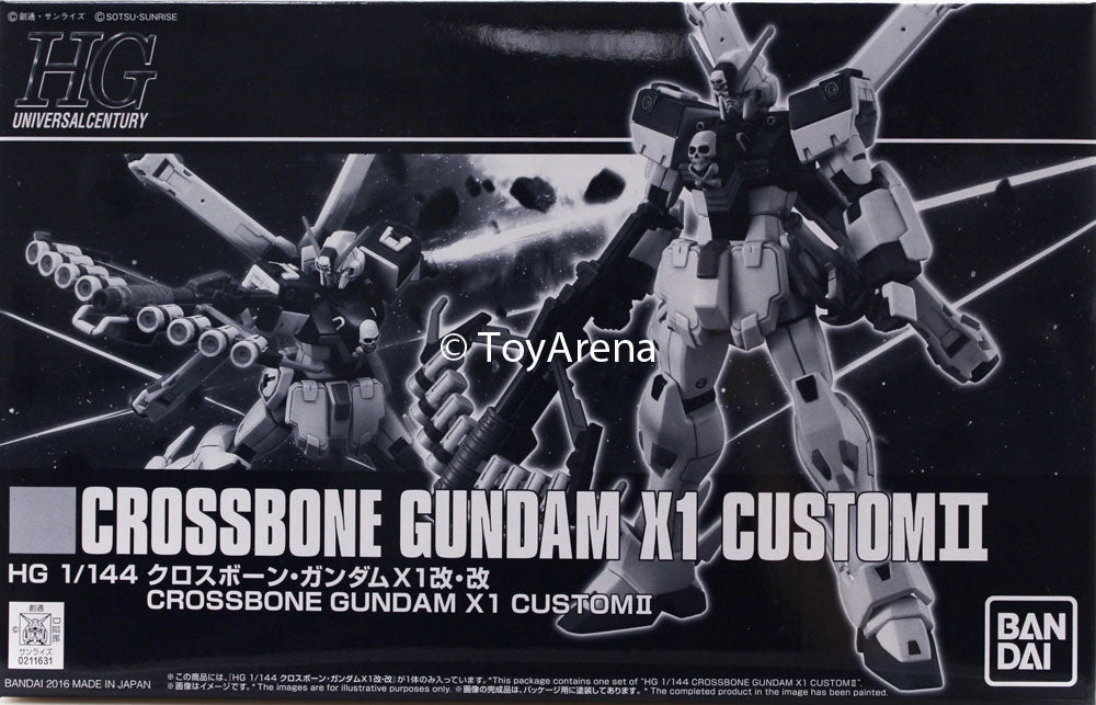 Award Winner Gundam 1/144 HGUC Crossbone Gundam X-I Custom II (Skullheart) Model Kit Premium Bandai Exclusive